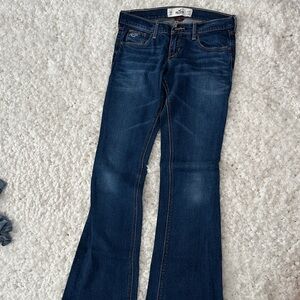 Hollister Dark Blue Flare Jeans